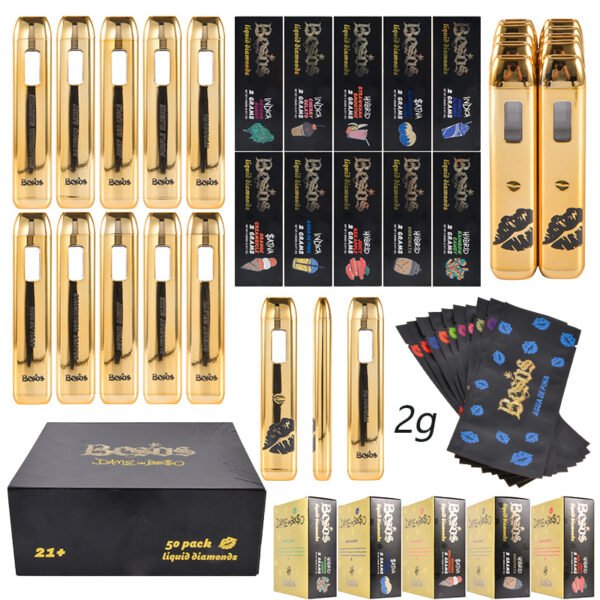 Besos Acapulco Gold 2g Disposable Vape | Empty Disposable Vape Wholesale Supplier