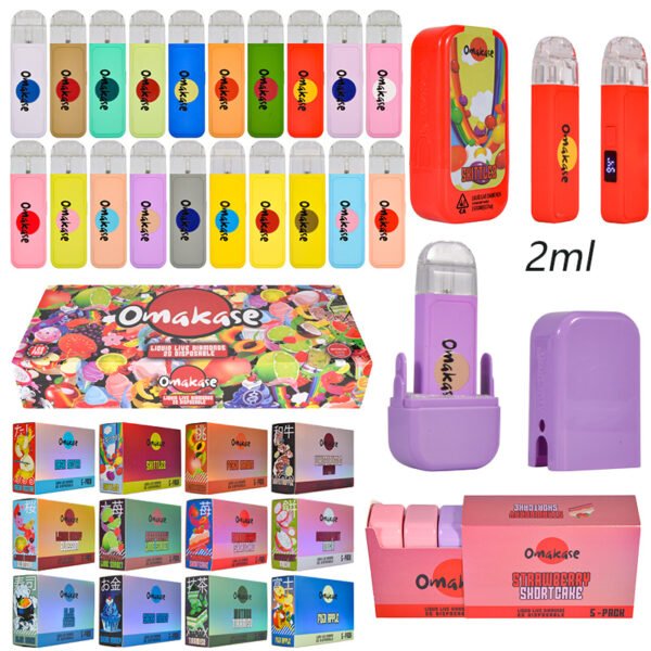 Omakase 2g Disposable | LED Screen Empty Vape for B2B Supply