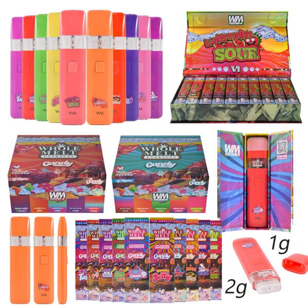 Poland Whole Melt V6 Candy 1g Disposable | Empty Hot Led Screen Vape in Bulk